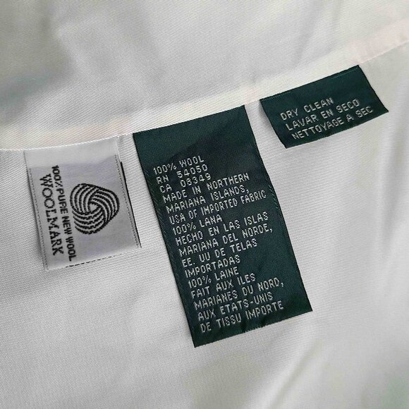 RALPH LAUREN ~ Plus Size Vintage Blue Plaid Blazer – 16W Excellent - Picture 12 of 13